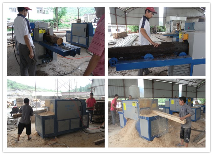 安徽宣城-原木多片鋸、方木多片鋸工作圖