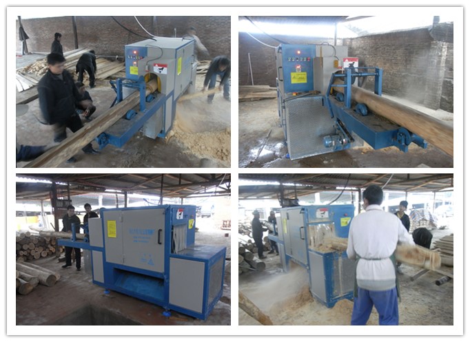 連山--原木多片鋸工作圖