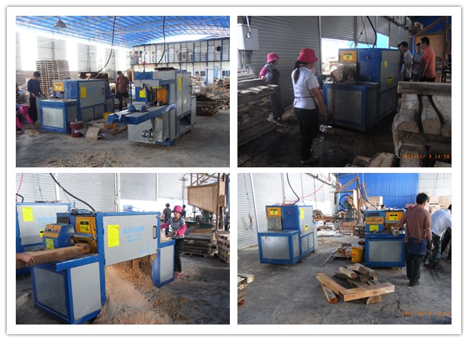 廣東佛山三水--原木多片鋸、方木多片鋸工作圖