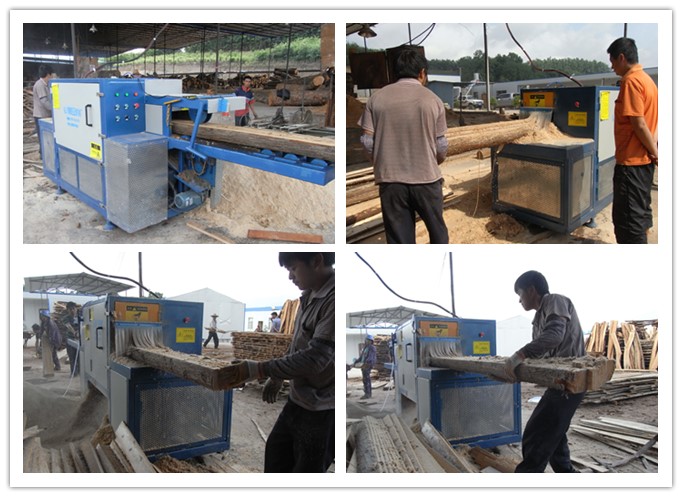 云南耿馬市--原木多片鋸工作圖