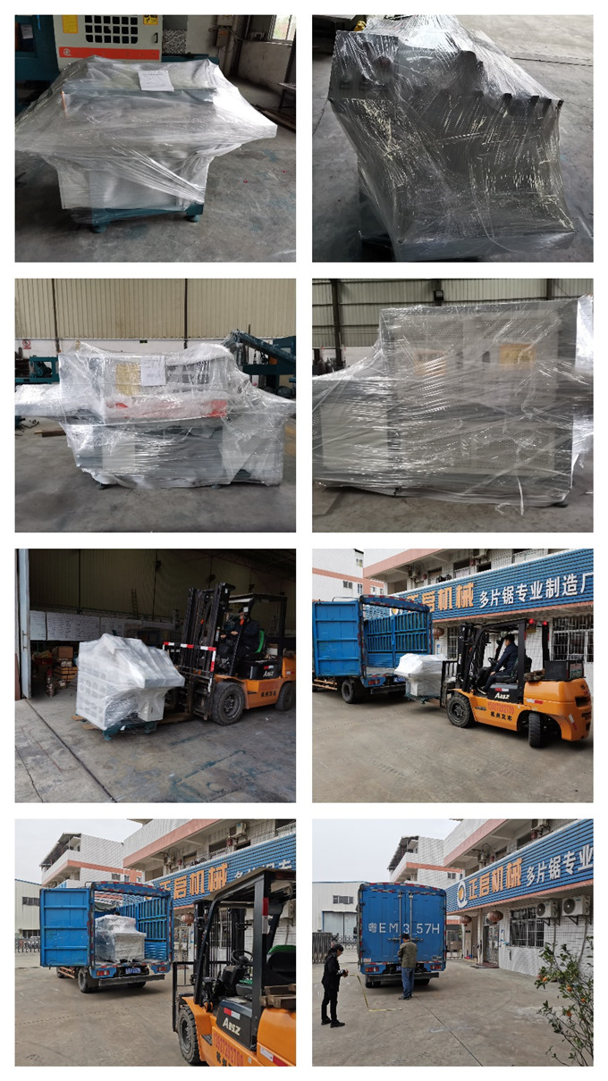 2021年3月8日發往廣東省佛山市-ZQ80型邊皮鋸、ZQ400清邊多片鋸