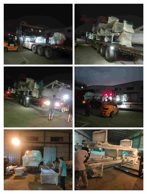 2021年9月28日發安徽宿松-ZQ250圓木多片鋸、ZQ150方木多片鋸、300圓木截斷鋸、斜坡上料架、圓木出料架、方木自動出料架、ZQ600清邊多片鋸