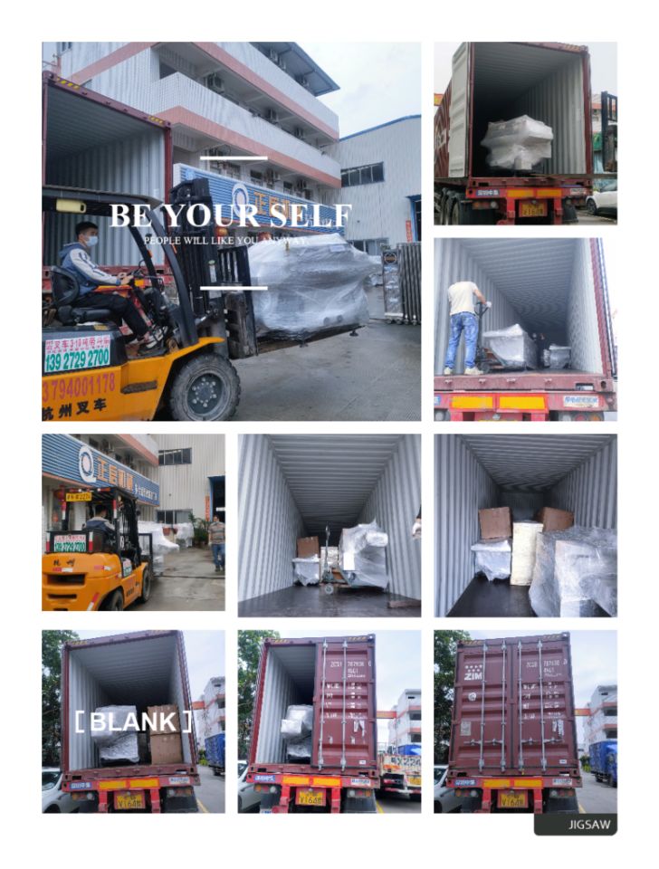 2022年5月16日發往非洲裝柜（1號柜）-ZQ600小型多片鋸3臺、ZQ80邊皮鋸1臺、ZQ250圓木多片鋸1臺、方木進料架、方木出料架