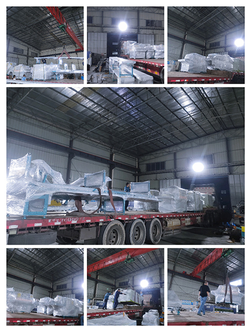 2023年5月17日發(fā)四川達州渠縣第一車-ZQ250圓木多片鋸、ZQ100方木多片鋸2臺、ZQ400清邊多片鋸2臺、自動出料架、自動進料架、圓木堆料架、