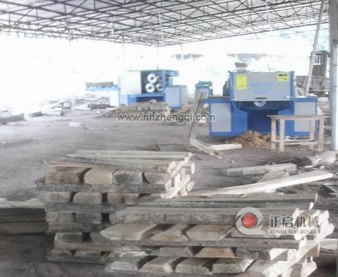 海南硬雜木35機現場加工