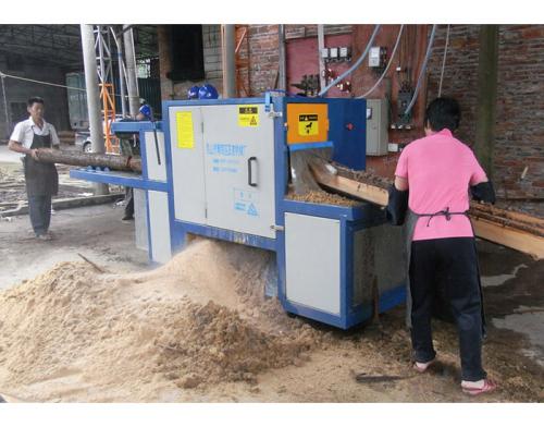 廣東-梅州---250圓木多片鋸加工現場