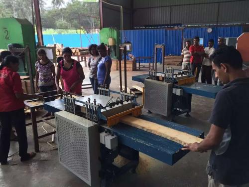 清邊鋸在斯里蘭卡客戶現場