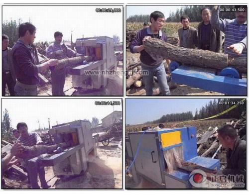 山西省長治-鋸25圓松木現場