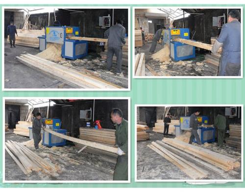 浙江-上海-鋸方木高150原木多片鋸-加工現場